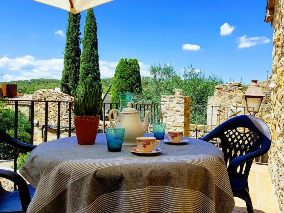 Apartamento Peratallada Girona Exteriör bild